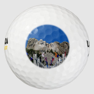 Customisable Mt Rushmore Souvenir Golf Balls
