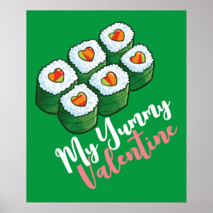 Customisable "My Yummy Valentine" Poster