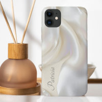 Customisable Name Elegant Mother of Pearl Texture