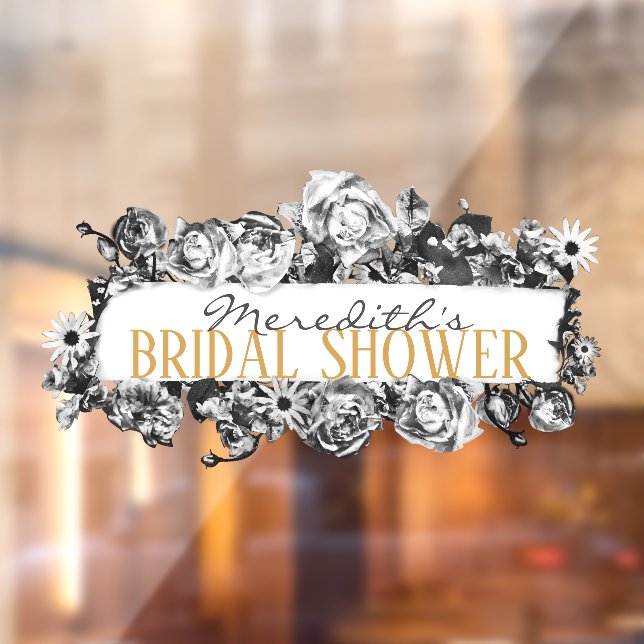 Customisable Name Gold Roses Chic Monogram Luxury (Sheet 2)