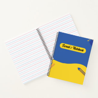 Customisable Name Notebook