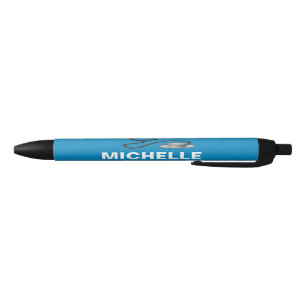 Customisable Name Nurse Black Ink Pen