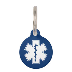 Customisable Name Paramedic ID Tags 