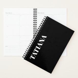 Customisable Name Polished Organised Empowering Planner