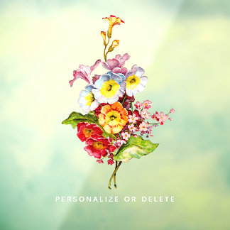 Customisable Name Primrose Vintage Floral Pretty