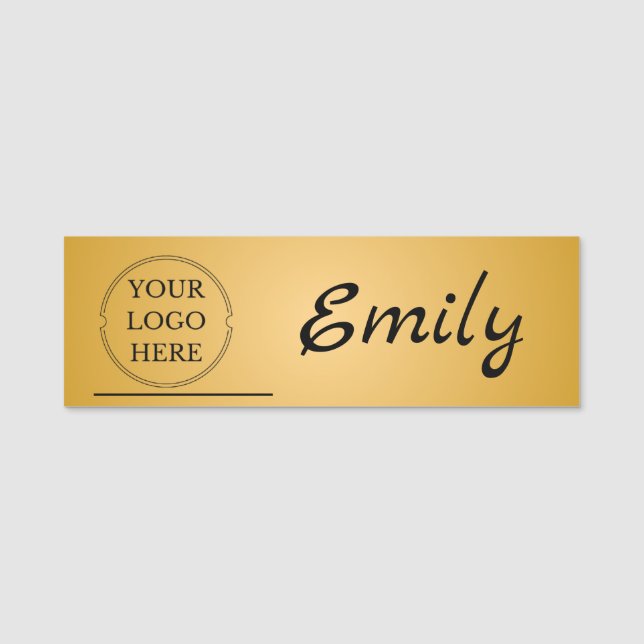 Customisable Name Tag – Elegant & Personalised  (Front)