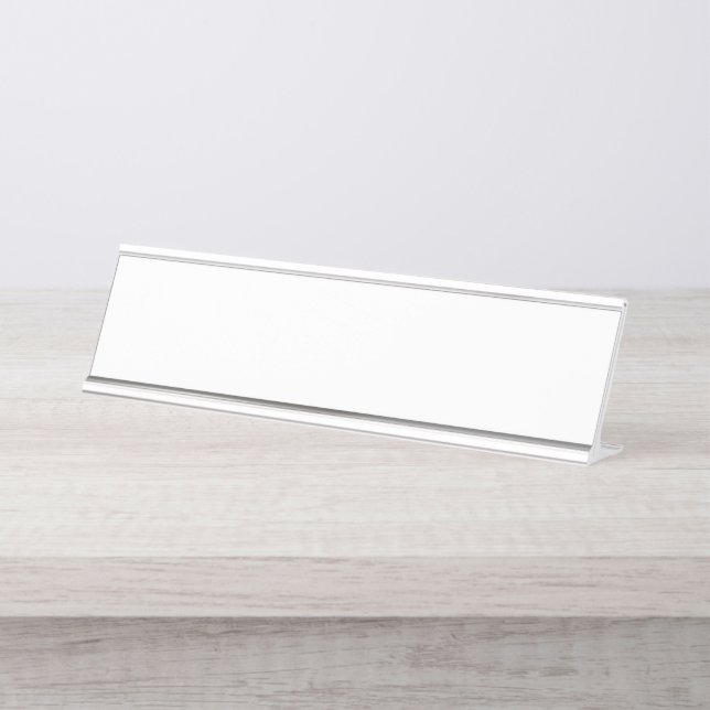 Customisable Nameplate (Front)