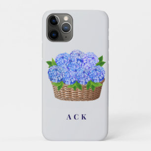 Customisable Nantucket Hydrangea Luggage Tag Case-Mate iPhone Case
