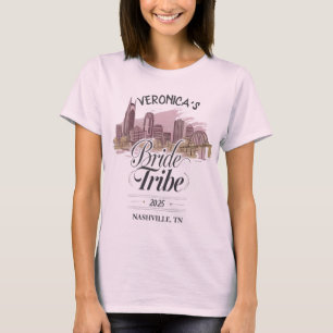 Customisable Nashville Bachelorette Party T-Shirt