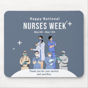 Customisable National Nurses Week Mouse Pad
