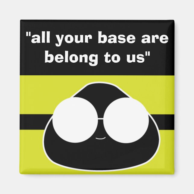 Customisable NERD Magnet! Magnet (Front)