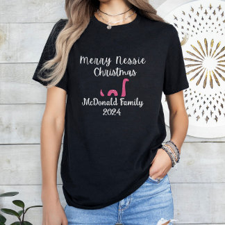 Customisable Nessie T-shirt, Scotland shirt
