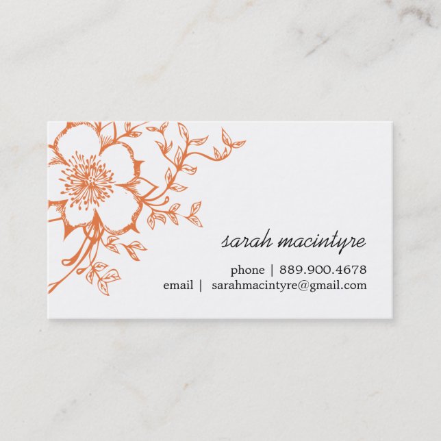 Customisable Networking / Calling Cards (Front)