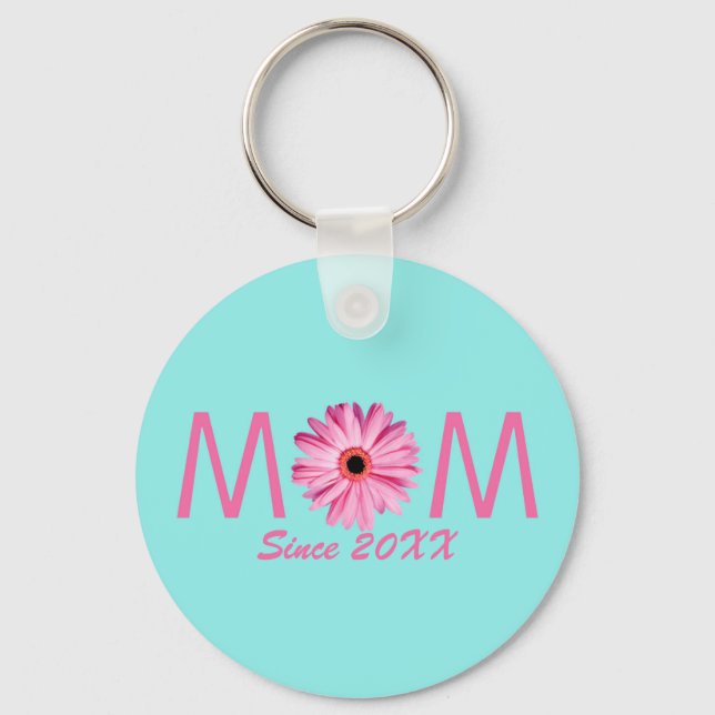 Customisable New Mother  Key Ring (Front)