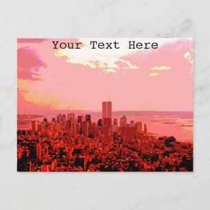 Customisable New York 2000 Postcard