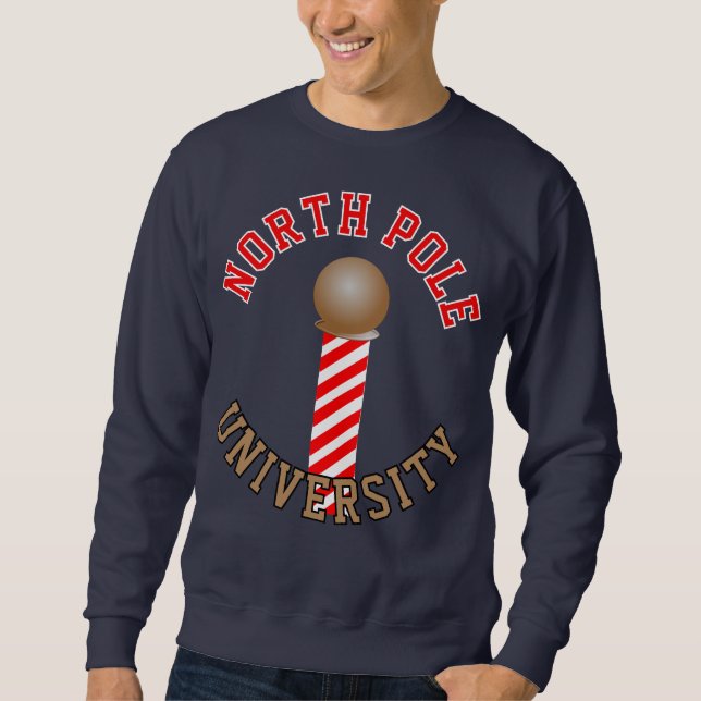Customisable North Pole University Logo Sweatshirt (Front)