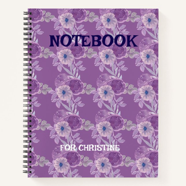 Customisable Notebook | Stylish and Functional (Front)
