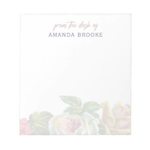 Customisable Notepad Template