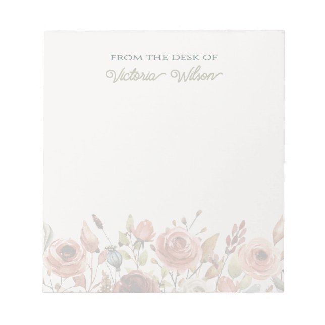 Customisable Notepad Template (Front)