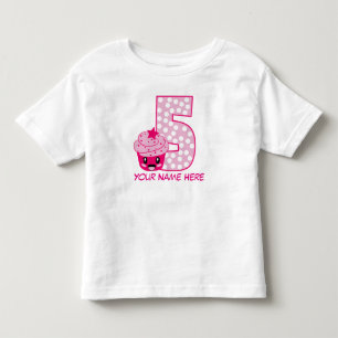 Customisable Number 5 T-Shirt