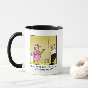 Customisable Nurse/Medical Humour Coffee Mug