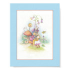 Customisable Nursery Art: mother and baby