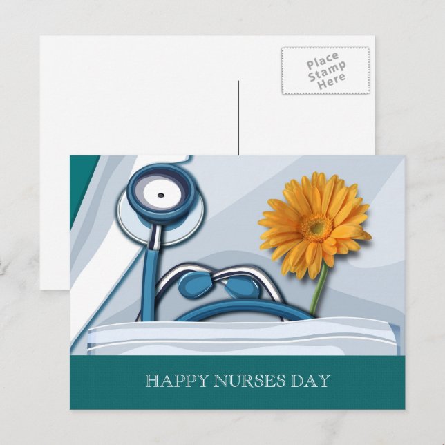 Customisable Nurses Day Postcards (Front/Back)