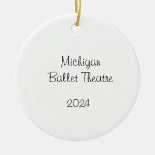 Customisable Nutcracker  Mum/Snow/Flowers/Marzi Ceramic Tree Decoration