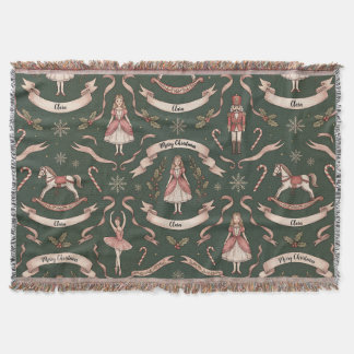 Customisable Nutcraker Throw Blanket