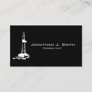 Customisable Oilfield Business Card