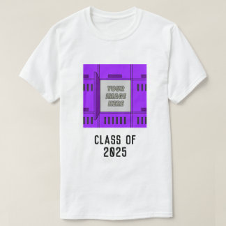 Customisable Open Locker Frame Purple T-Shirt