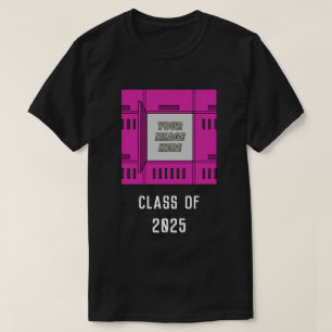 Customisable Open Locker Frame Violet T-Shirt