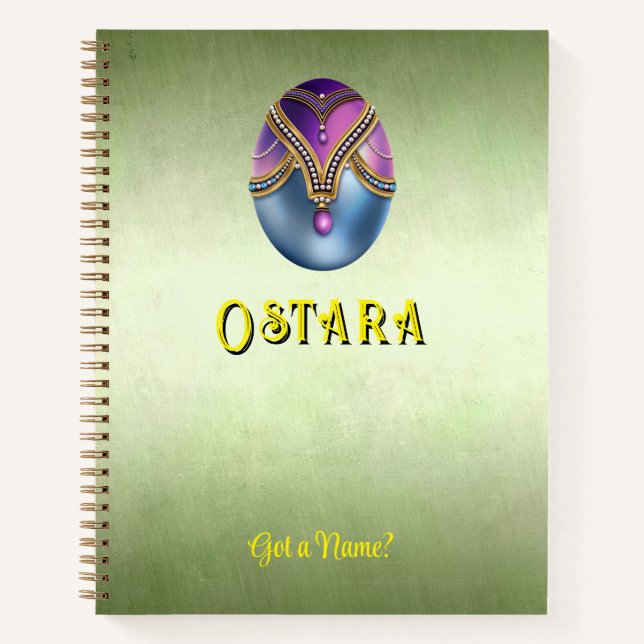 Customisable Ostara Spring Equinox Notebook (Front)