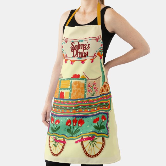 Customisable Pakistan Truck Art Apron (Insitu)