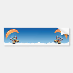 Customisable Paramotor Bumper Sticker