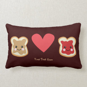 Customisable PB & J Lumbar Cushion