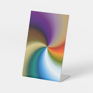 Customisable Pedestal Sign for Parties and Events