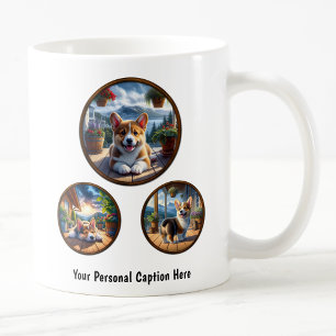 Customisable Pembroke Welsh Corgi Puppy Coffee Mug