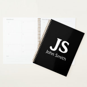 Customisable personal initials planner