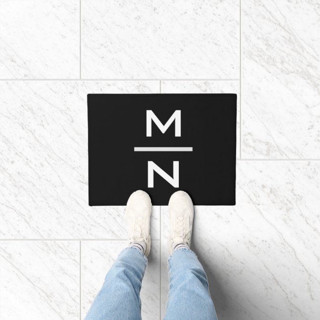 Customisable personal monogram doormat (Indoor)