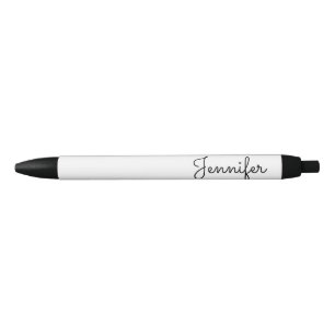 Customisable personal name, Personal name Black Ink Pen