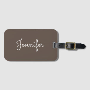 Customisable personal name, Personal name Luggage Tag