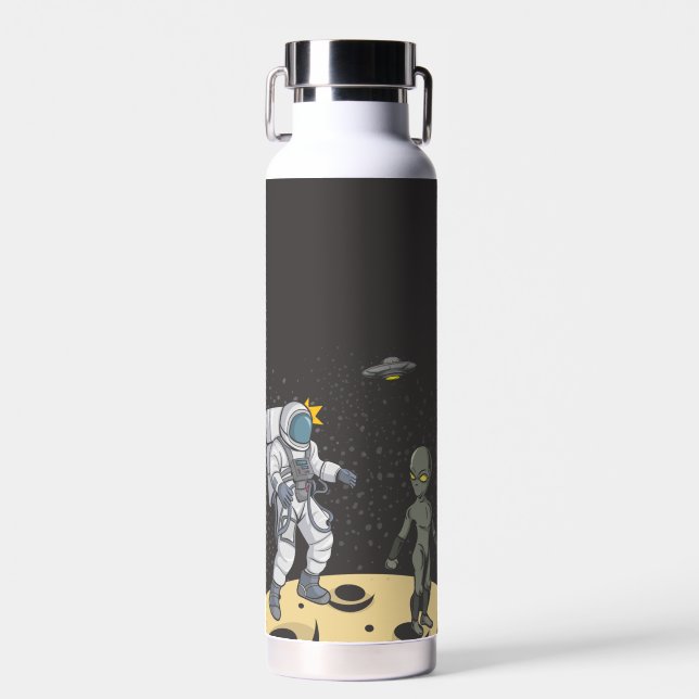 Customisable, Personalised, Custom Gift, Gift Idea Water Bottle (Front)