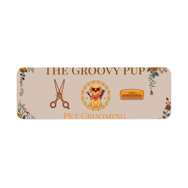 Customisable Pet Care Professional Card (Front)