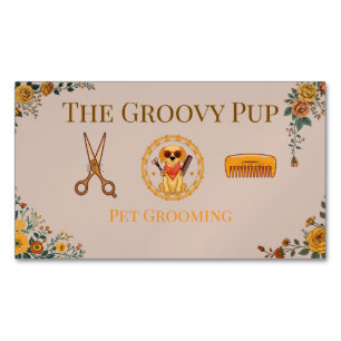 Customisable Pet Care Professional Card