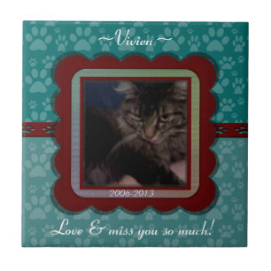 Customisable Pet Memorial  Tile