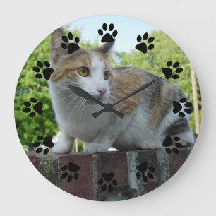 Customisable pet wall clock