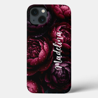 Customisable phone case single colour add your nam
