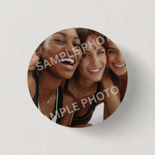Customisable Photo 3 Cm Round Badge