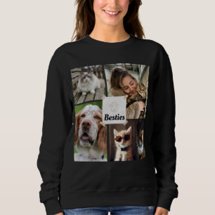 Customisable Photo Collage For Pet Lovers Sweatshirt